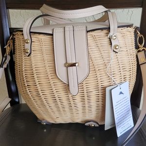 Tommy Bahama Rattan Handbag